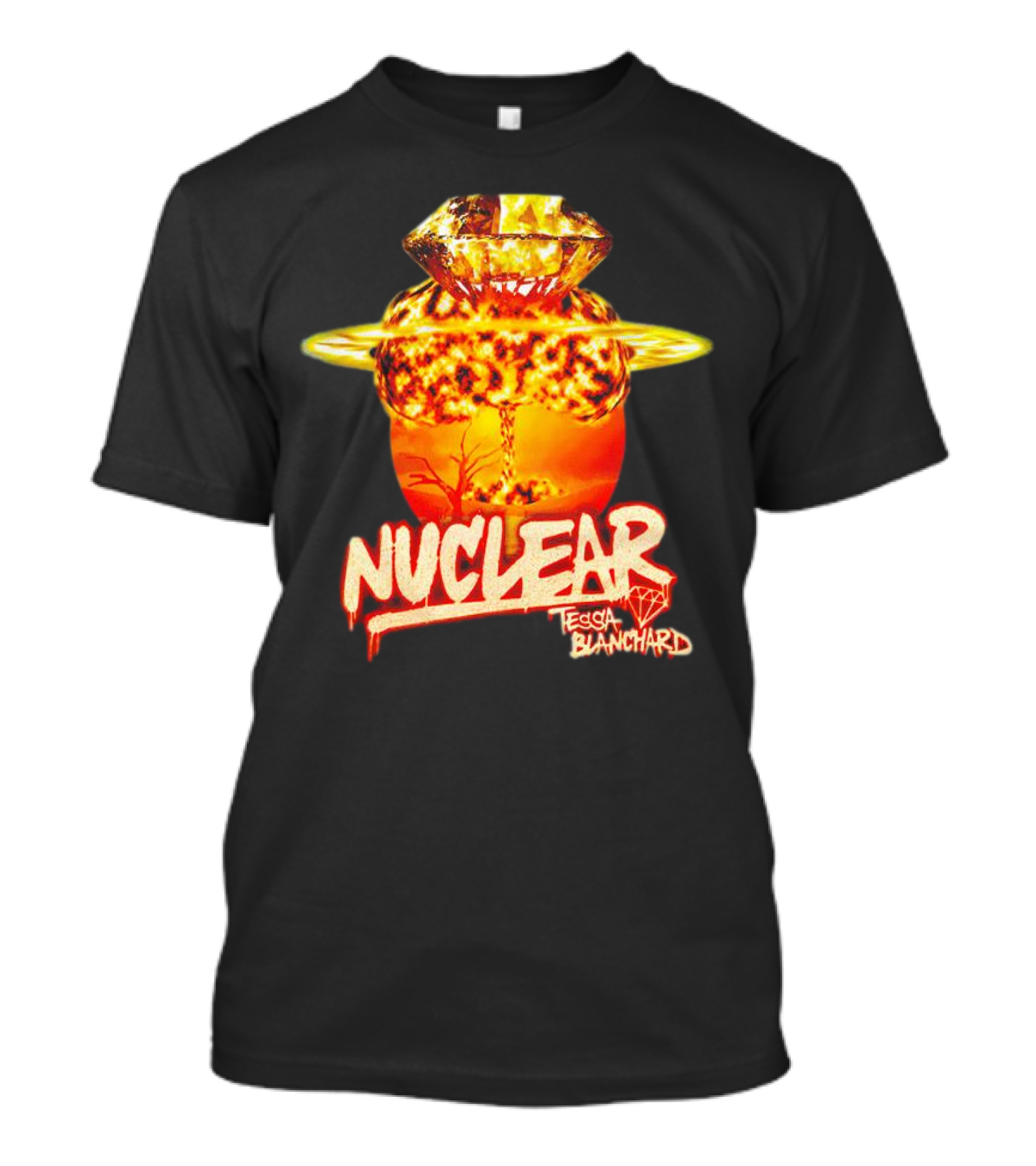 Nuclear Tessa Blanchard Explosive Diamond Burst T-Shirt