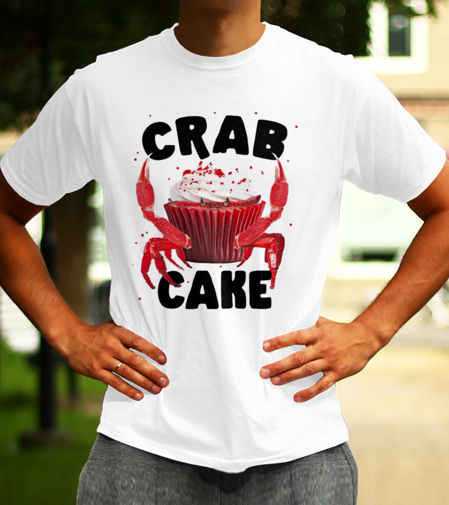 CRAB CAKE CUPCAKE CREAM CRAB CLAWS T-Shirt