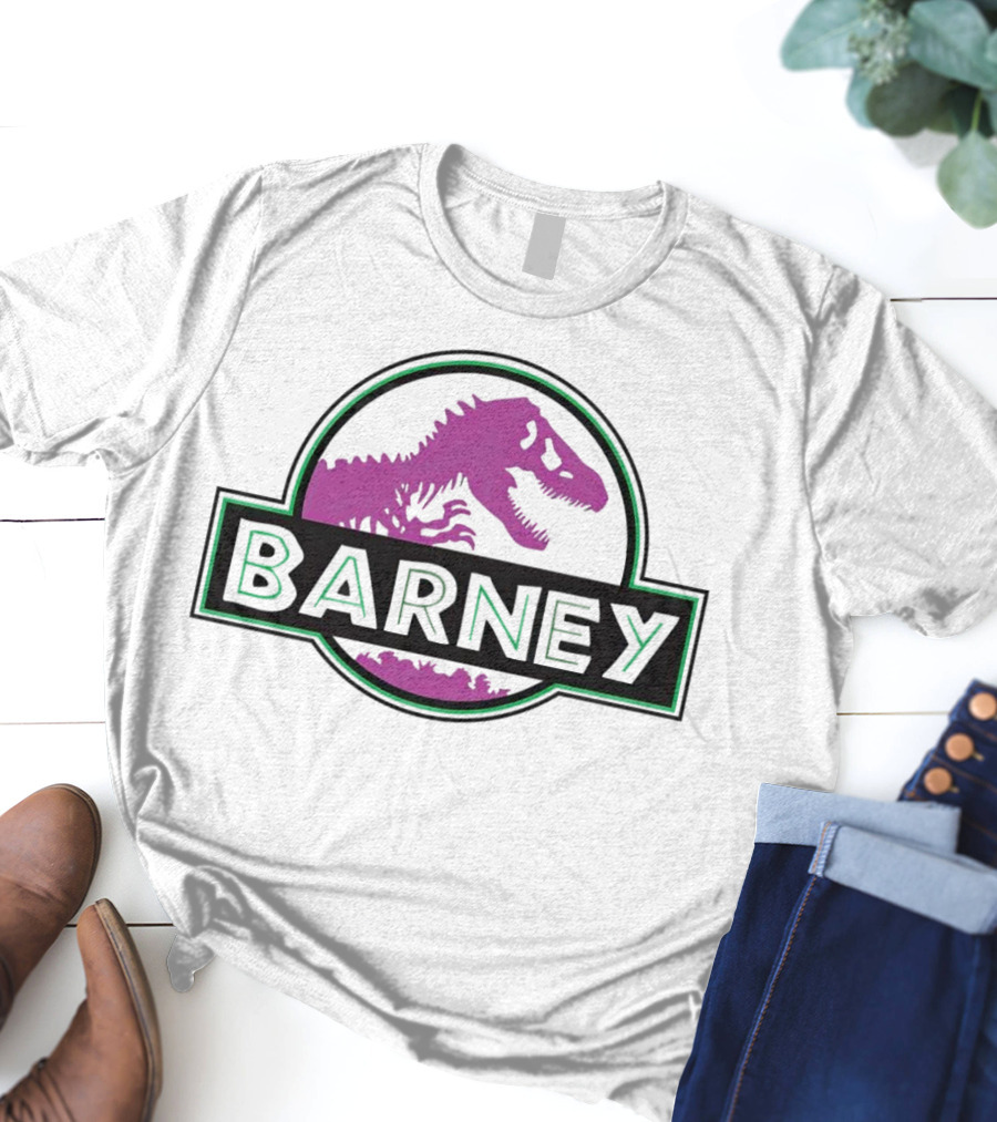 Barney Dinosaur Jurassic Dinosaur T-Shirt