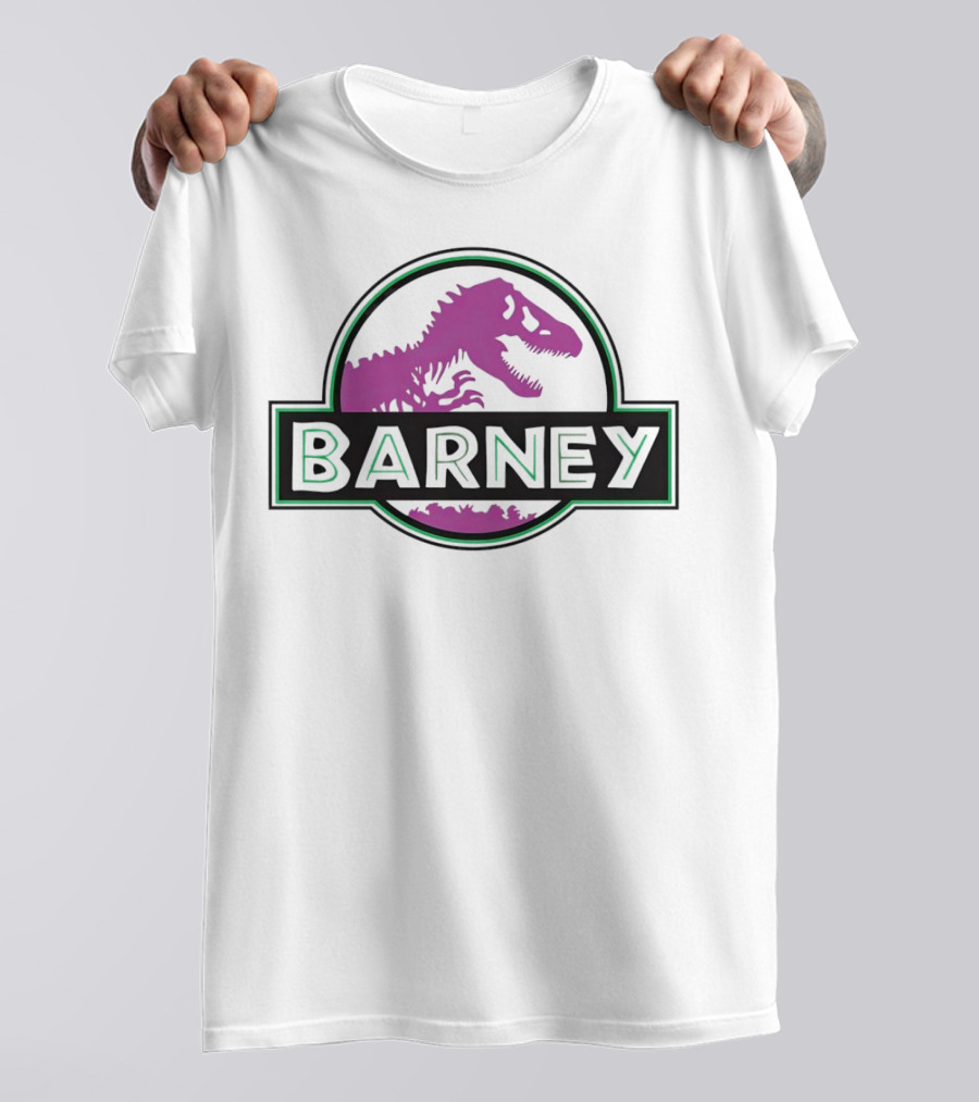 Barney Dinosaur Jurassic Dinosaur T-Shirt