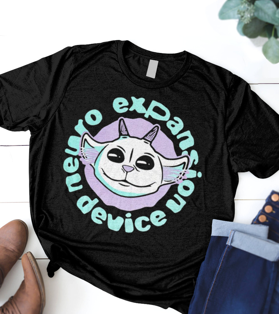 Neuro Expansion Device Alien Cat T-Shirt