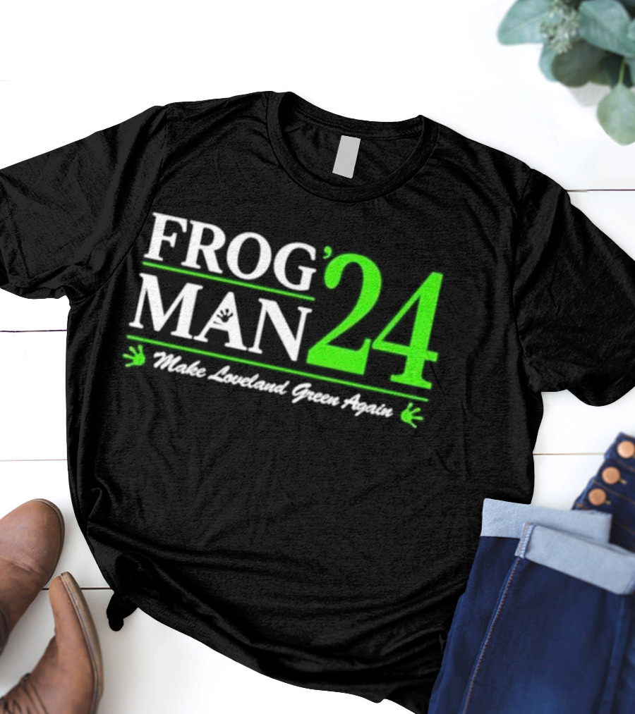 Frogman 24 Make Loveland Green Again T-Shirt
