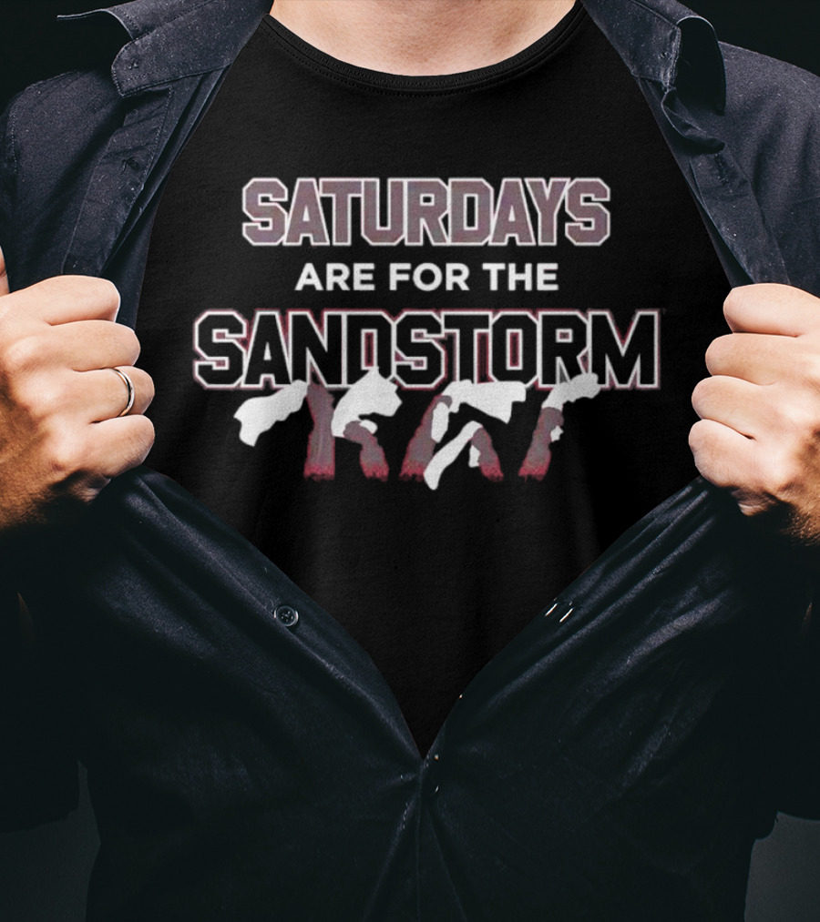 Saturdays Are For The Sandstorm South Carolina Fan Spirit T-Shirt