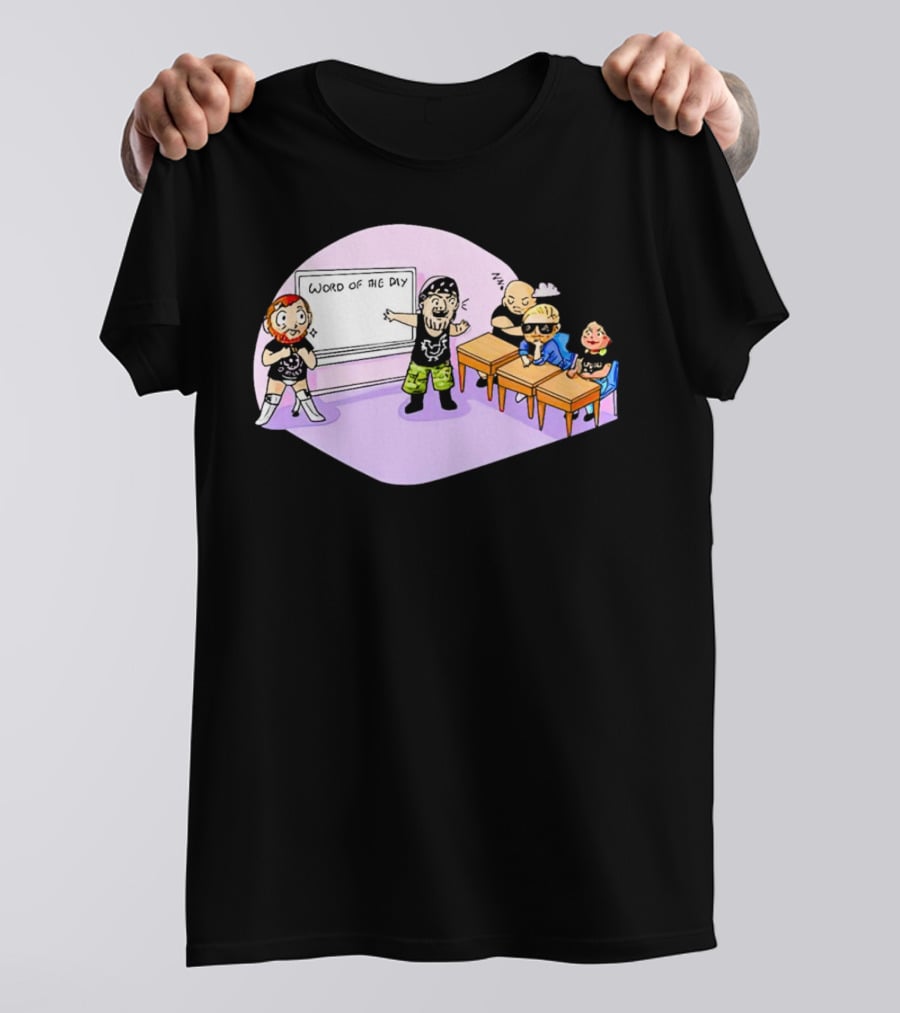 Word Of The Day Classroom With Professor Briscoe Vocab Lessons T-Shirt