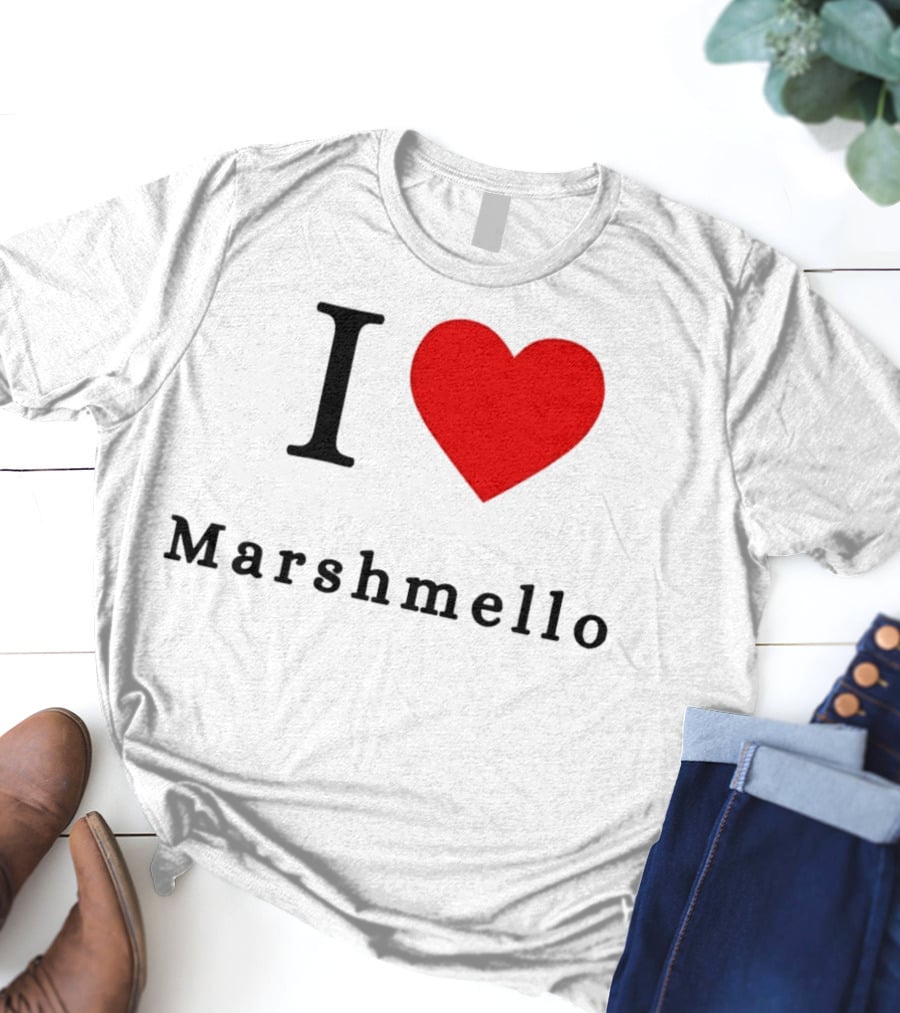 I ❤️ Marshmello T-Shirt