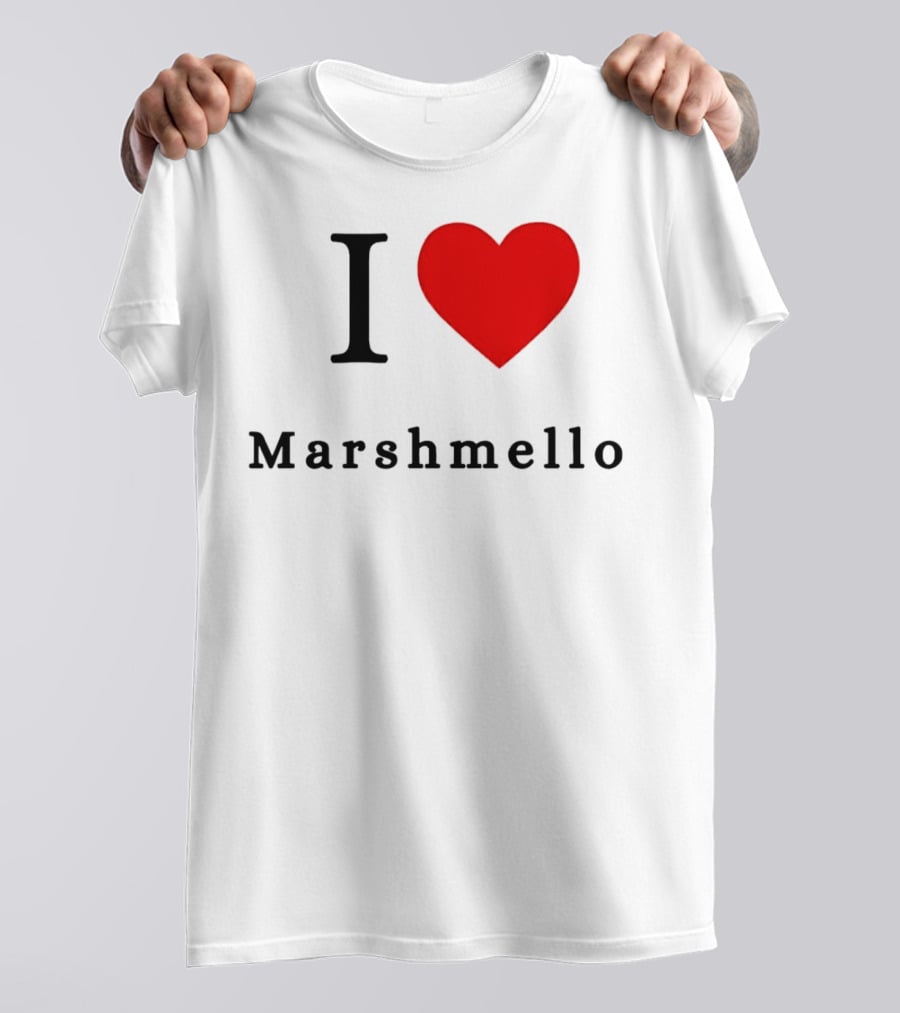 I ❤️ Marshmello T-Shirt