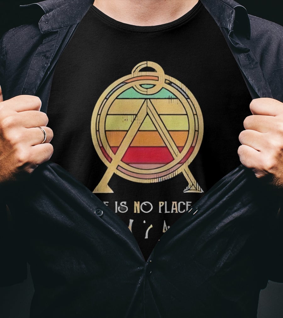 There Is No Place Like Vintage Stargate Inspired Retro Emblem T-Shirt