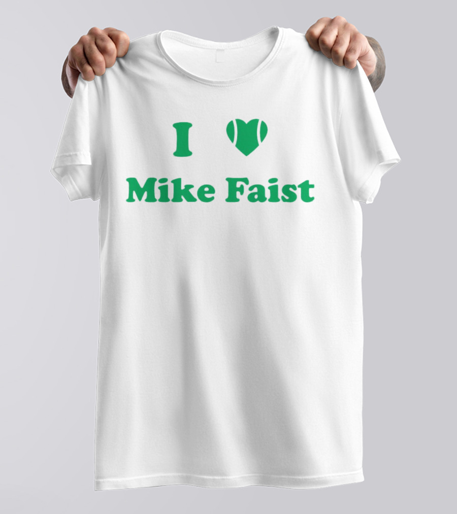 I Love Mike Faist Tennis Fan T-Shirt