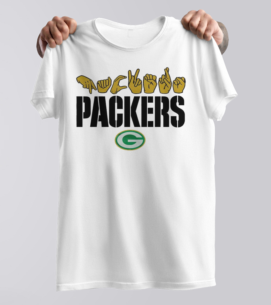 Love Sign Packers ASL Green Bay Packers T-Shirt