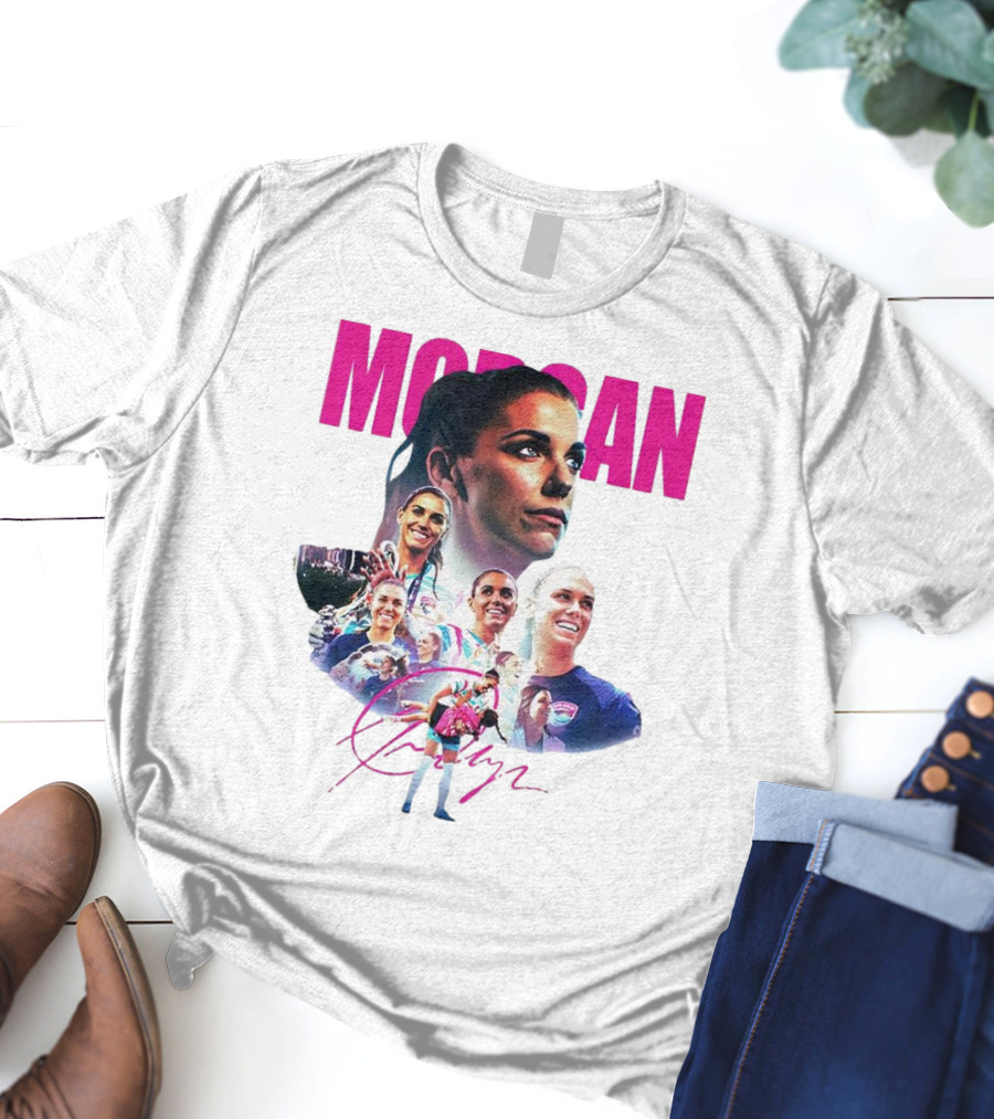 Thank You Alex Morgan 13 3x Concacaf Champion Soccer Legacy T-Shirt