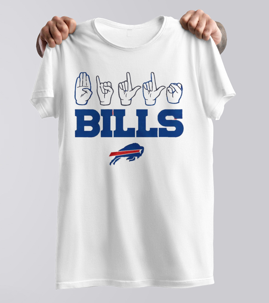 Love Bills ASL Buffalo Bills T-Shirt