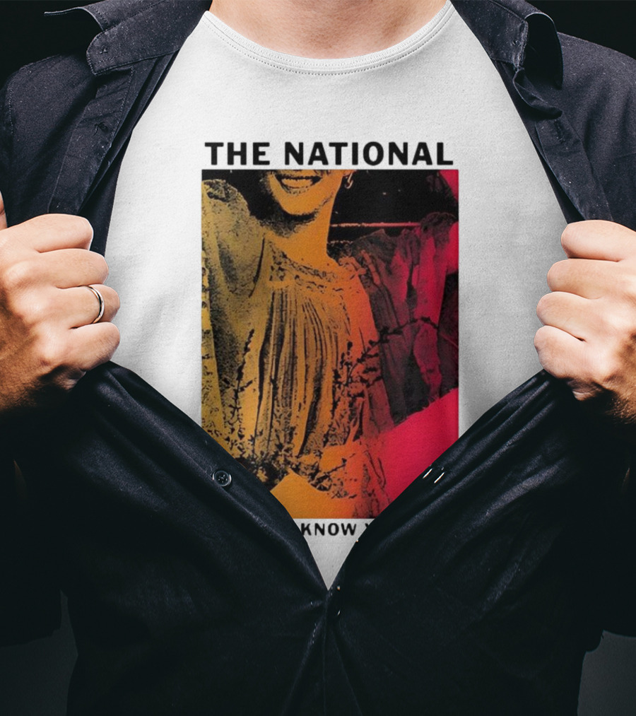 The National I Used To Know You Well Vibrant Artistic T-Shirt