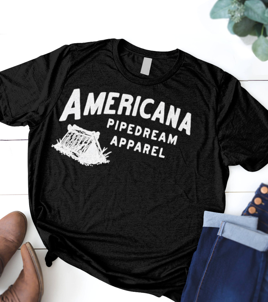 Americana Pipedream Apparel Camping Tent T-Shirt