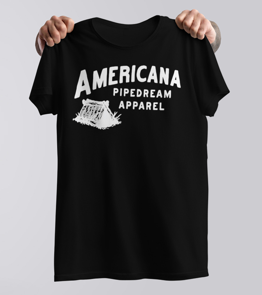 Americana Pipedream Apparel Camping Tent T-Shirt