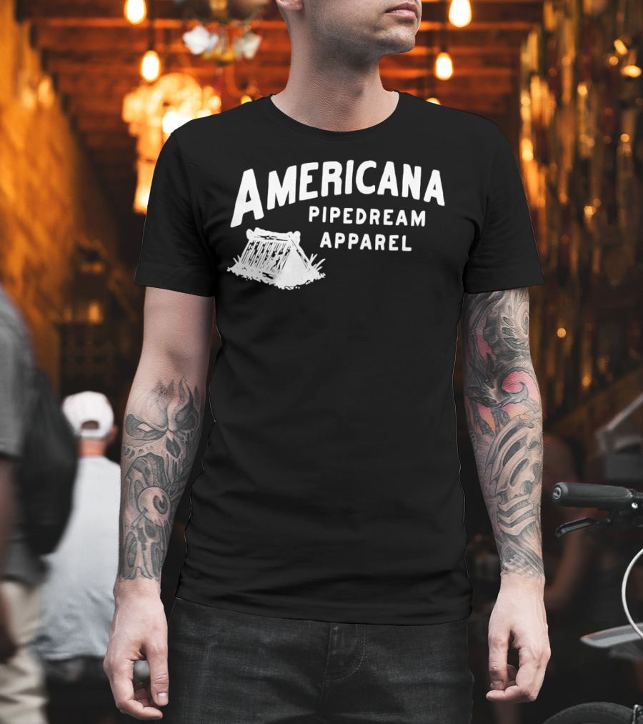 Americana Pipedream Apparel Camping Tent T-Shirt