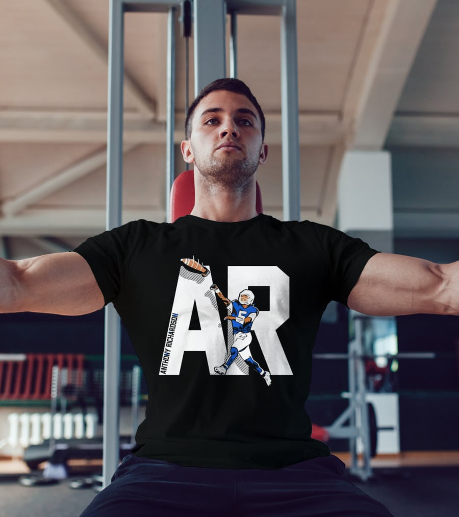 Anthony Richardson AR 5 Rocket Arm Football T-Shirt