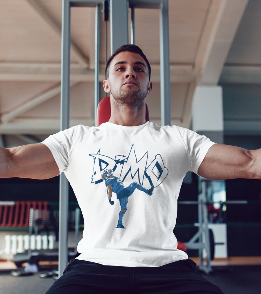 David Montgomery D-MO Football Celebration Sports T-Shirt