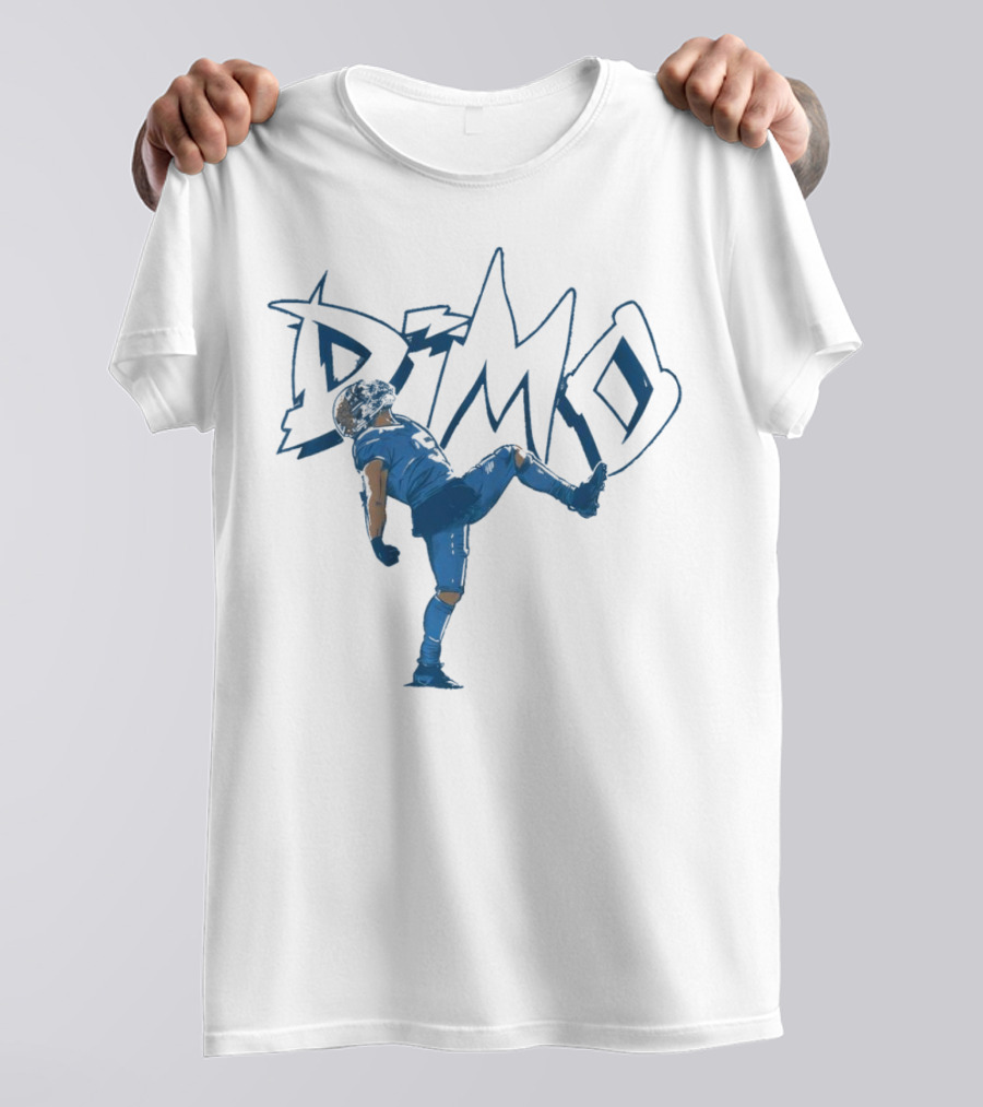 David Montgomery D-MO Football Celebration Sports T-Shirt