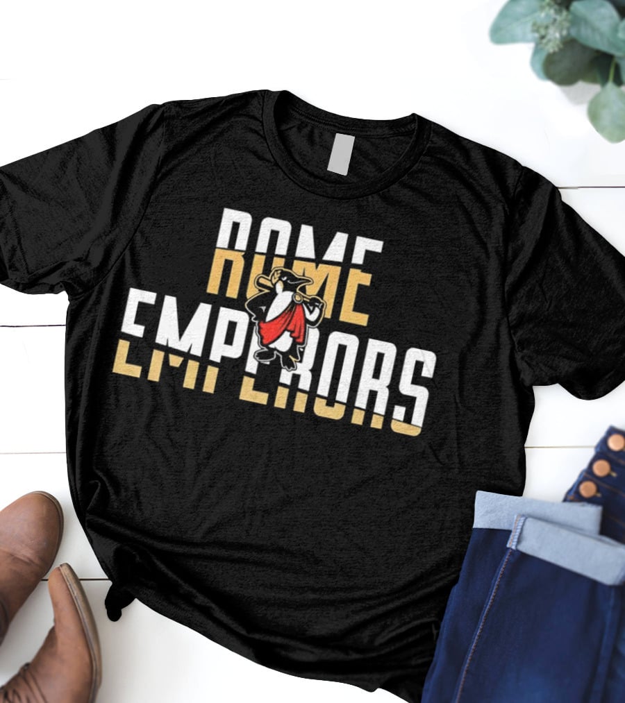 Rome Emperors Baseball Mascot T-Shirt