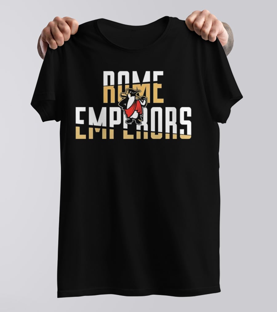 Rome Emperors Baseball Mascot T-Shirt