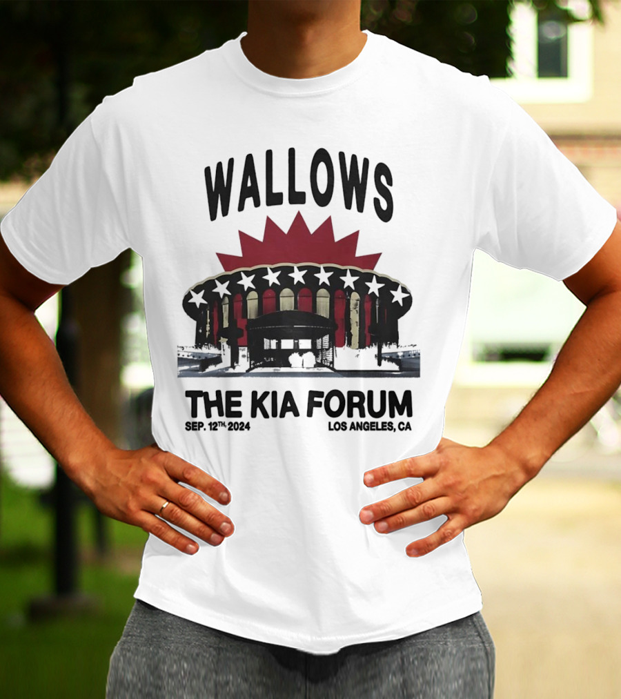 Wallows The Kia Forum Los Angeles Sep. 12th T-Shirt