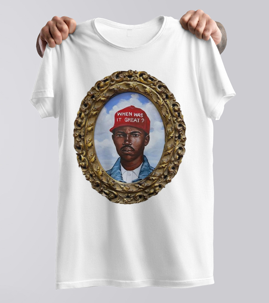 WHEN WAS IT GREAT RED CAP OVAL T-Shirt