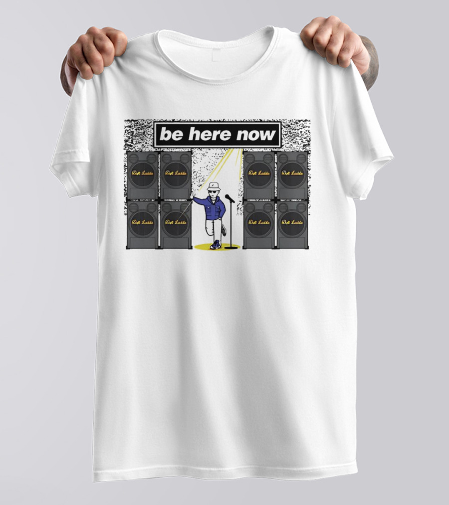 Be Here Now Dub Lodi Speaker Wall Band T-Shirt