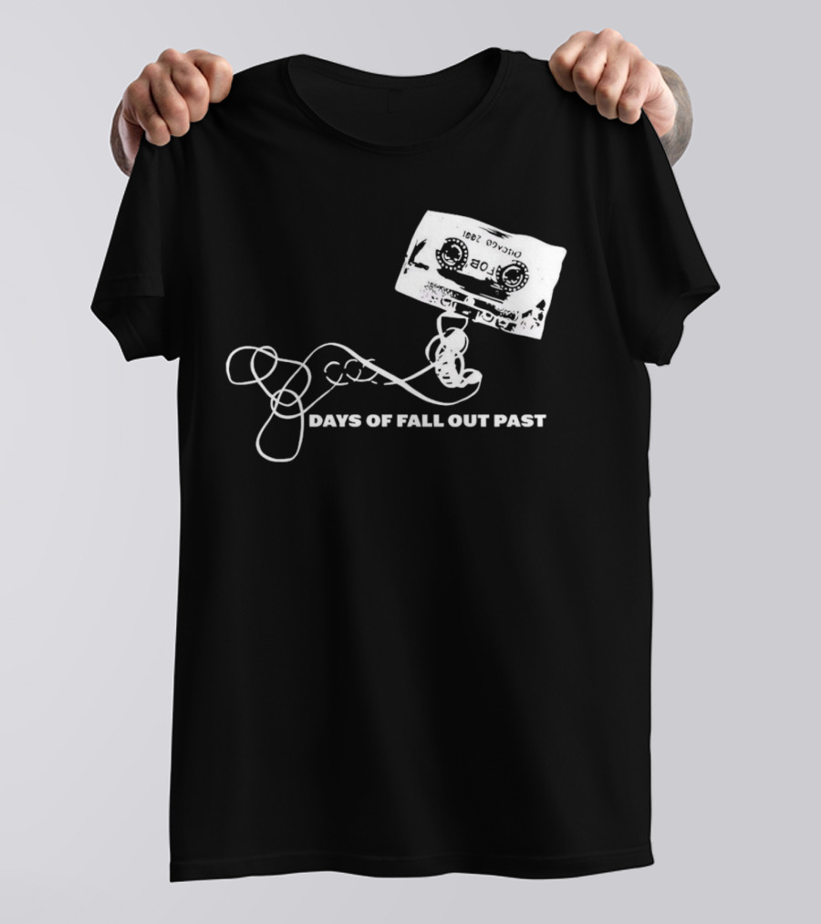 Days Of Fall Out Past Cassette Tape T-Shirt