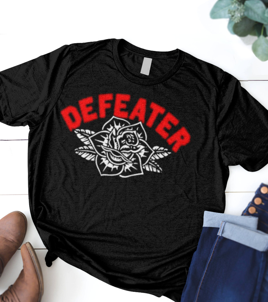 Defeater Band Rose Emblem T-Shirt