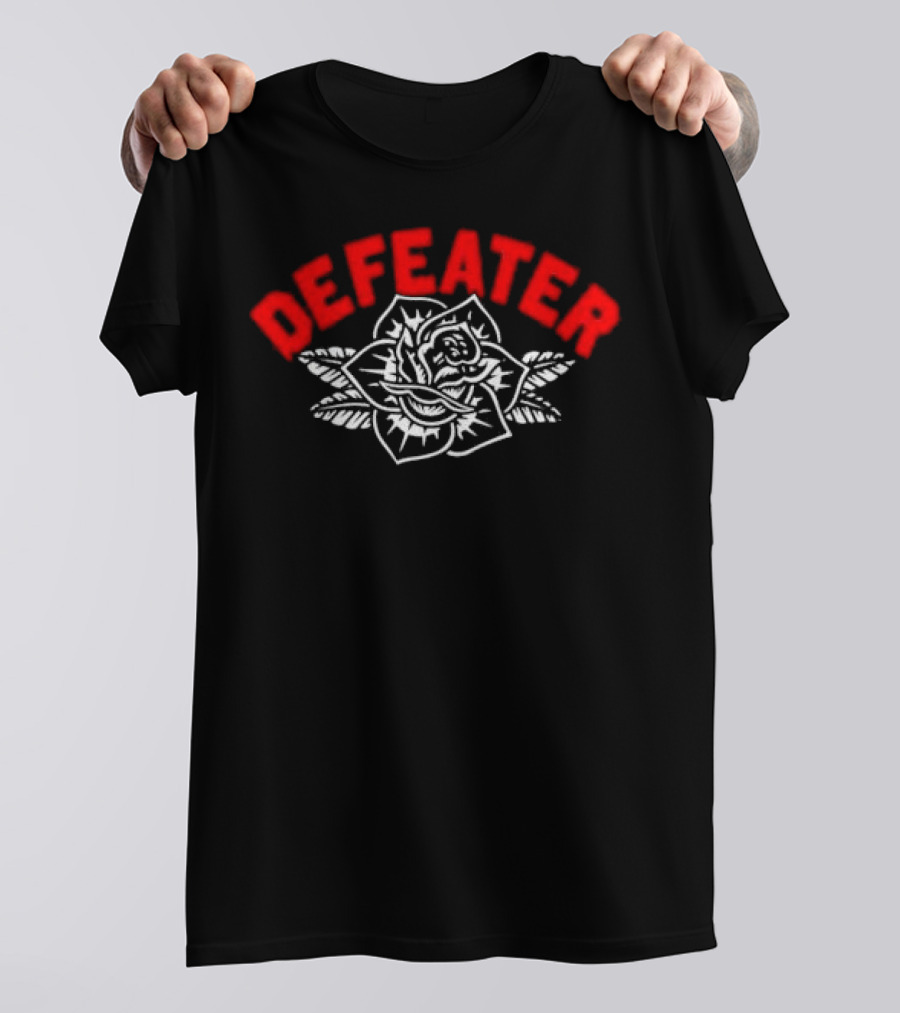 Defeater Band Rose Emblem T-Shirt
