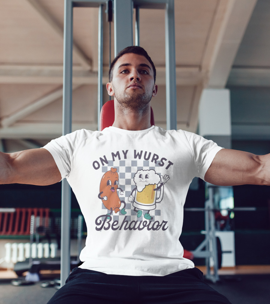 Oktoberfest On My Wurst Behavior T-Shirt