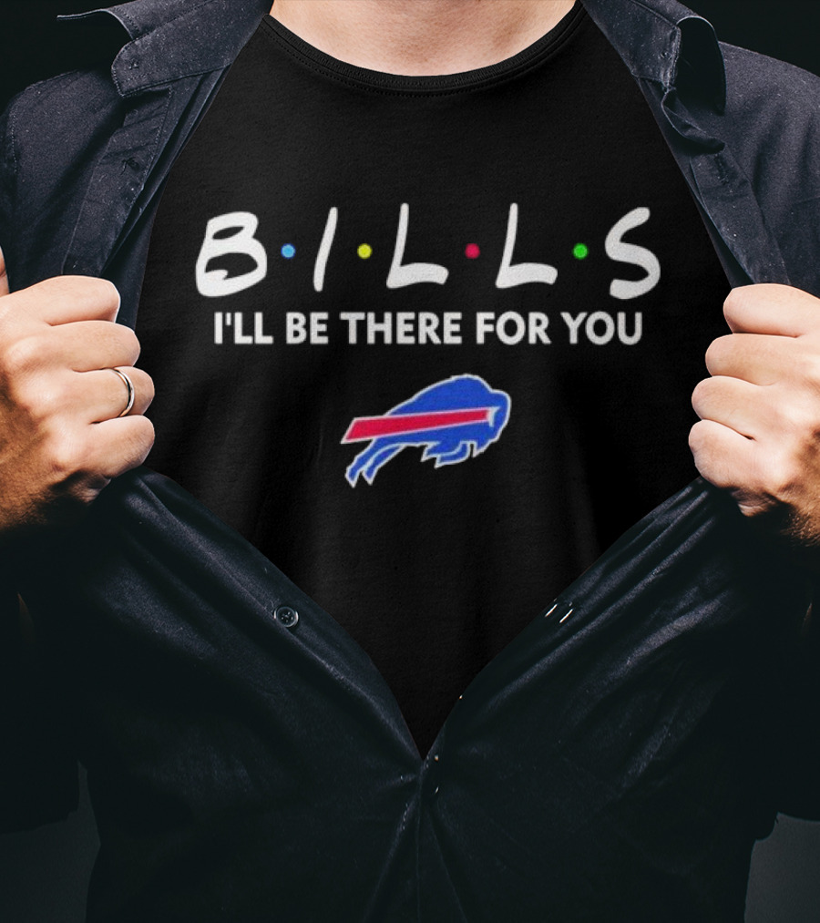Buffalo Bills I'll Be There For You Friends TV Show T-Shirt