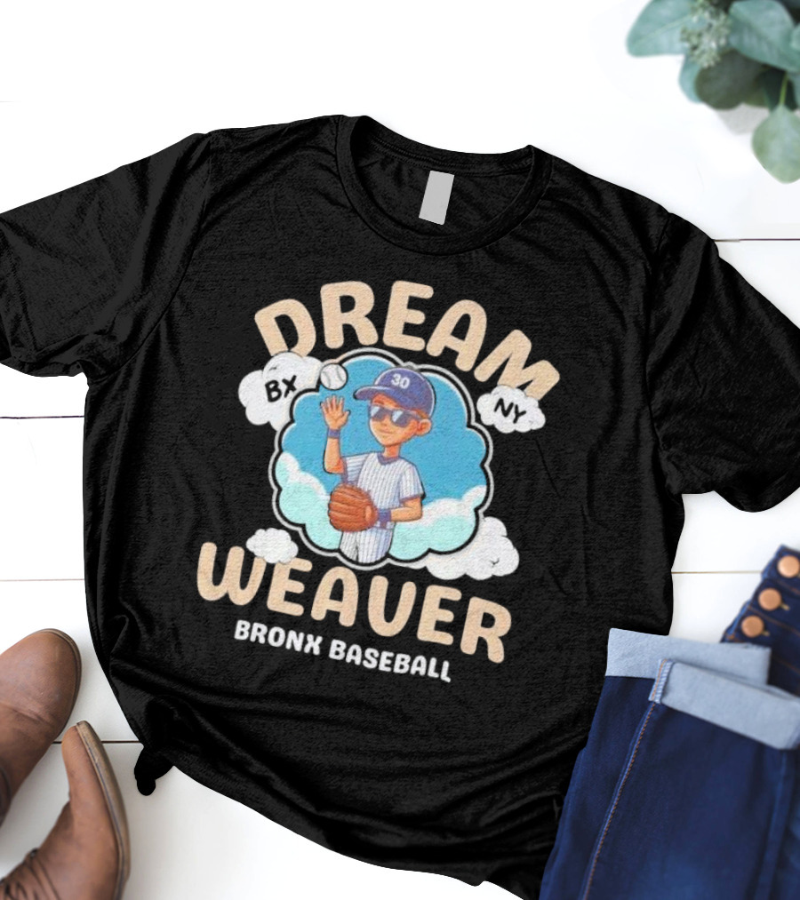 Dream Weaver BX NY Bronx Baseball T-Shirt