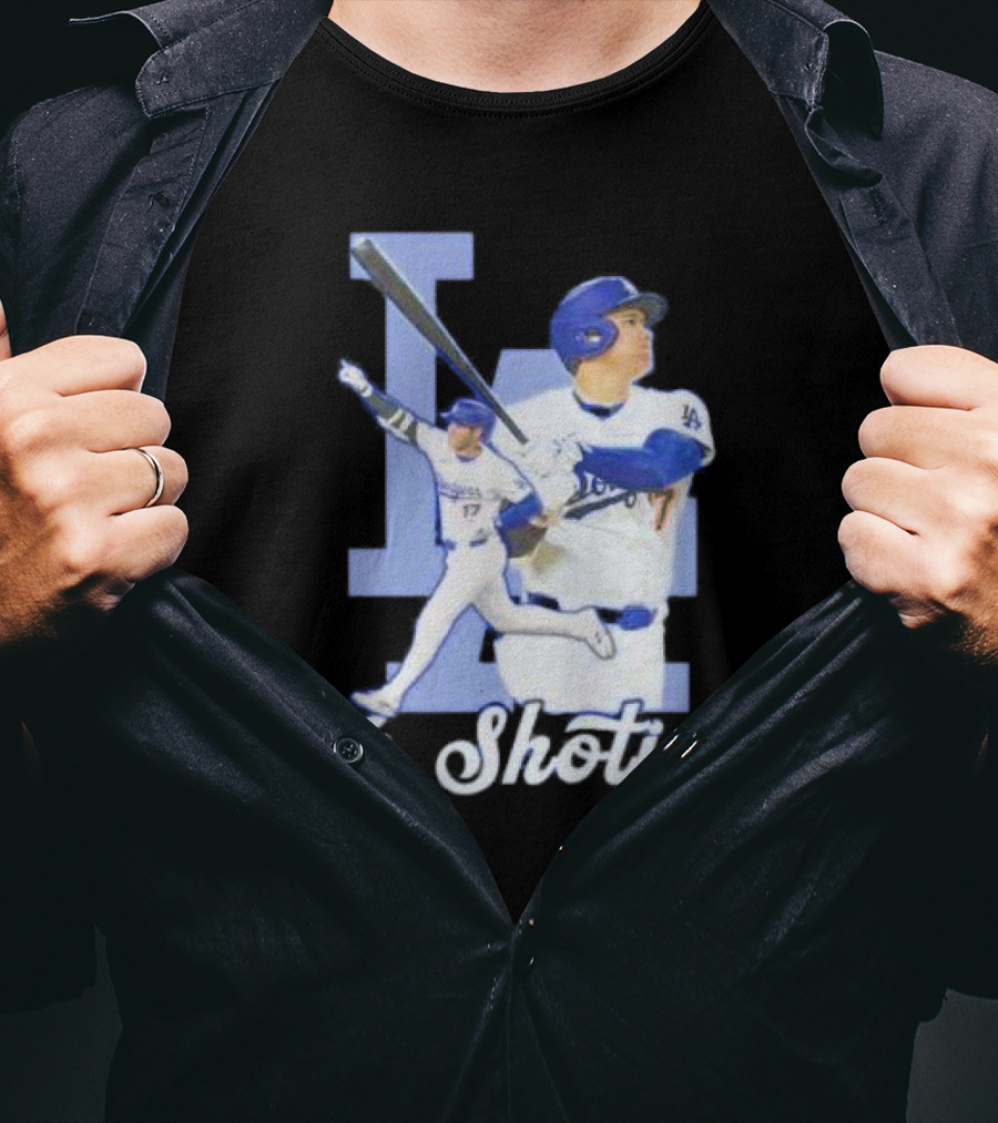 It's Shotime LA Shohei Ohtani Los Angeles Dodgers Baseball Player T-Shirt