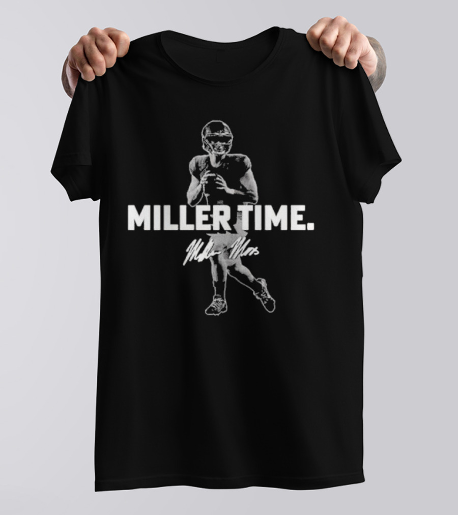 Miller Time Miller Moss USC Trojans Signature Football Hero T-Shirt