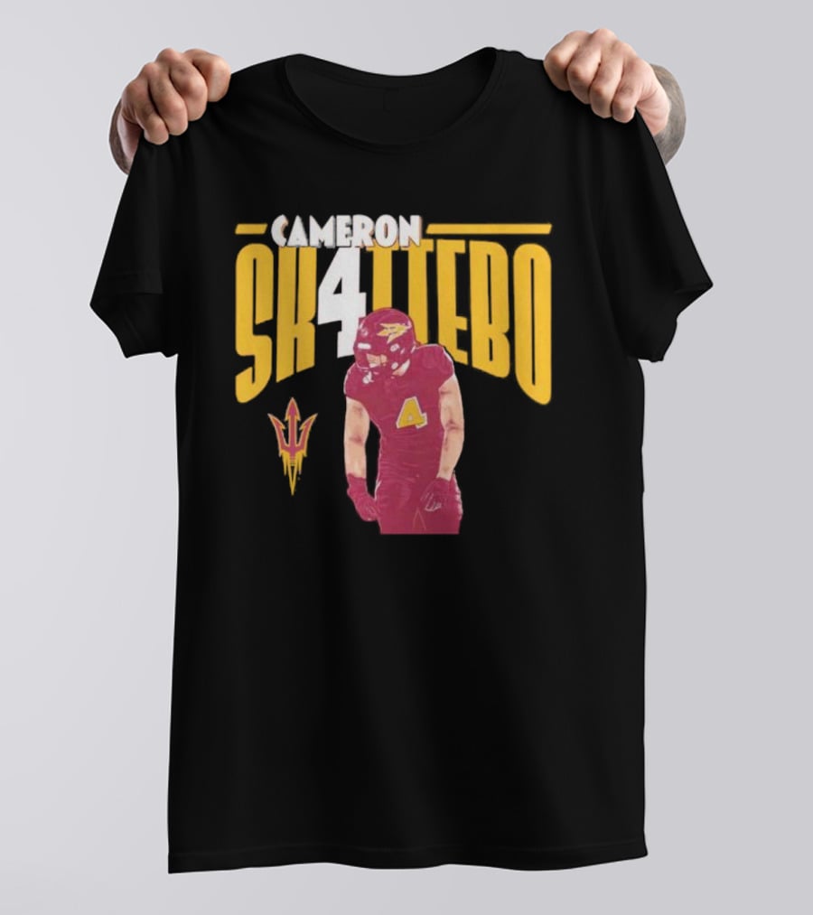 Cameron Skattebo Sk4ttebo Arizona State Sun Devils Football T-Shirt