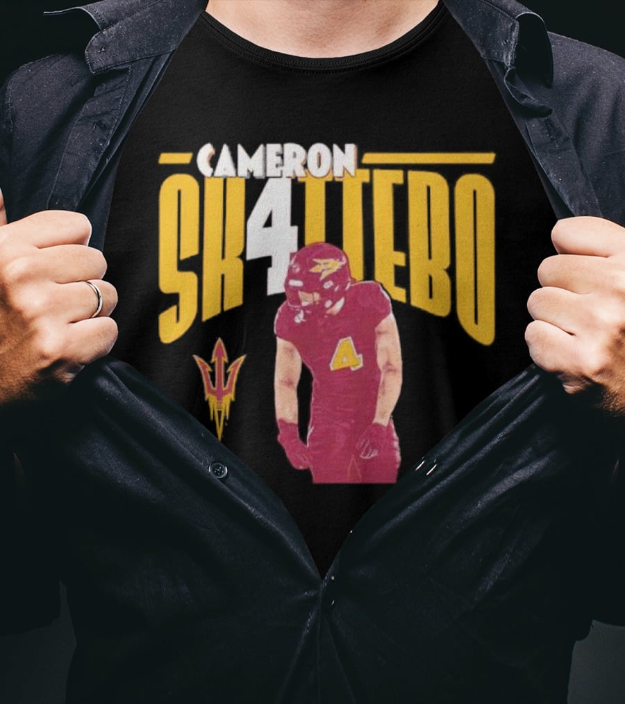 Cameron Skattebo Sk4ttebo Arizona State Sun Devils Football T-Shirt