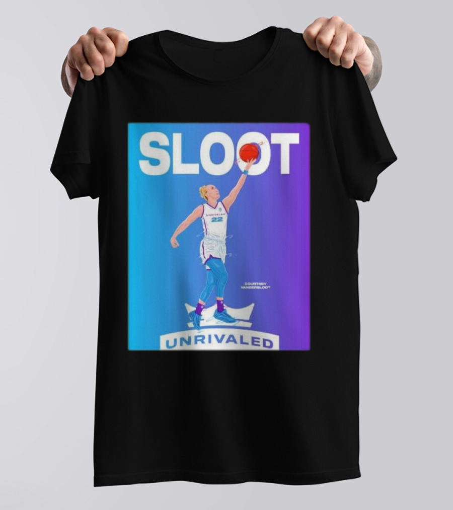 Sloot Unrivaled Courtney Vandersloot New York Liberty T-Shirt