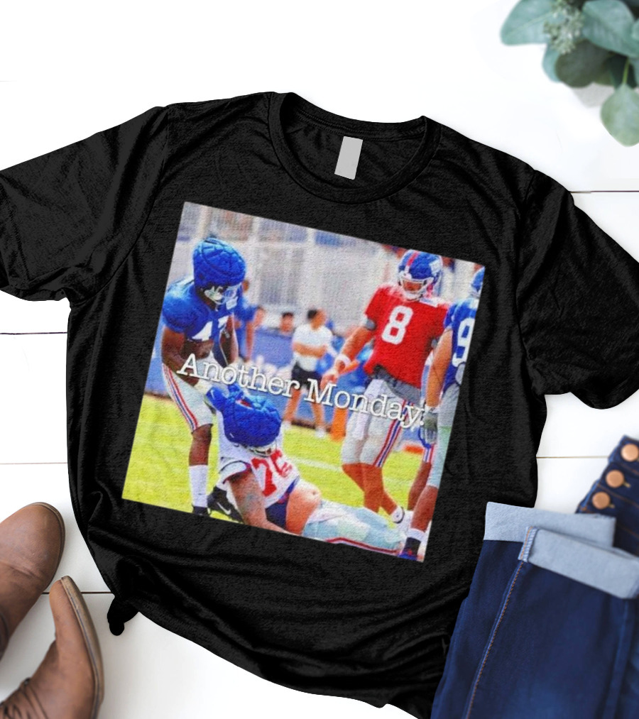 The Giants Season In A Nutshell Another Monday Football Humor T-Shirt