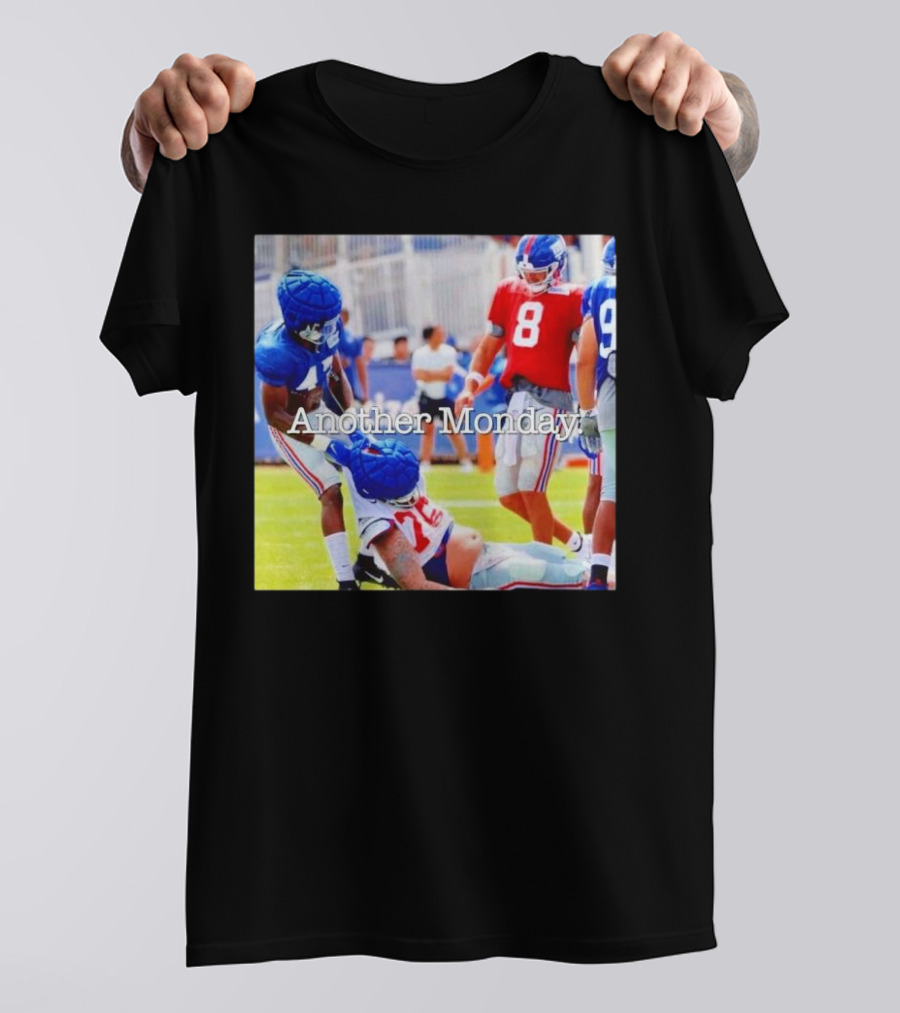 The Giants Season In A Nutshell Another Monday Football Humor T-Shirt