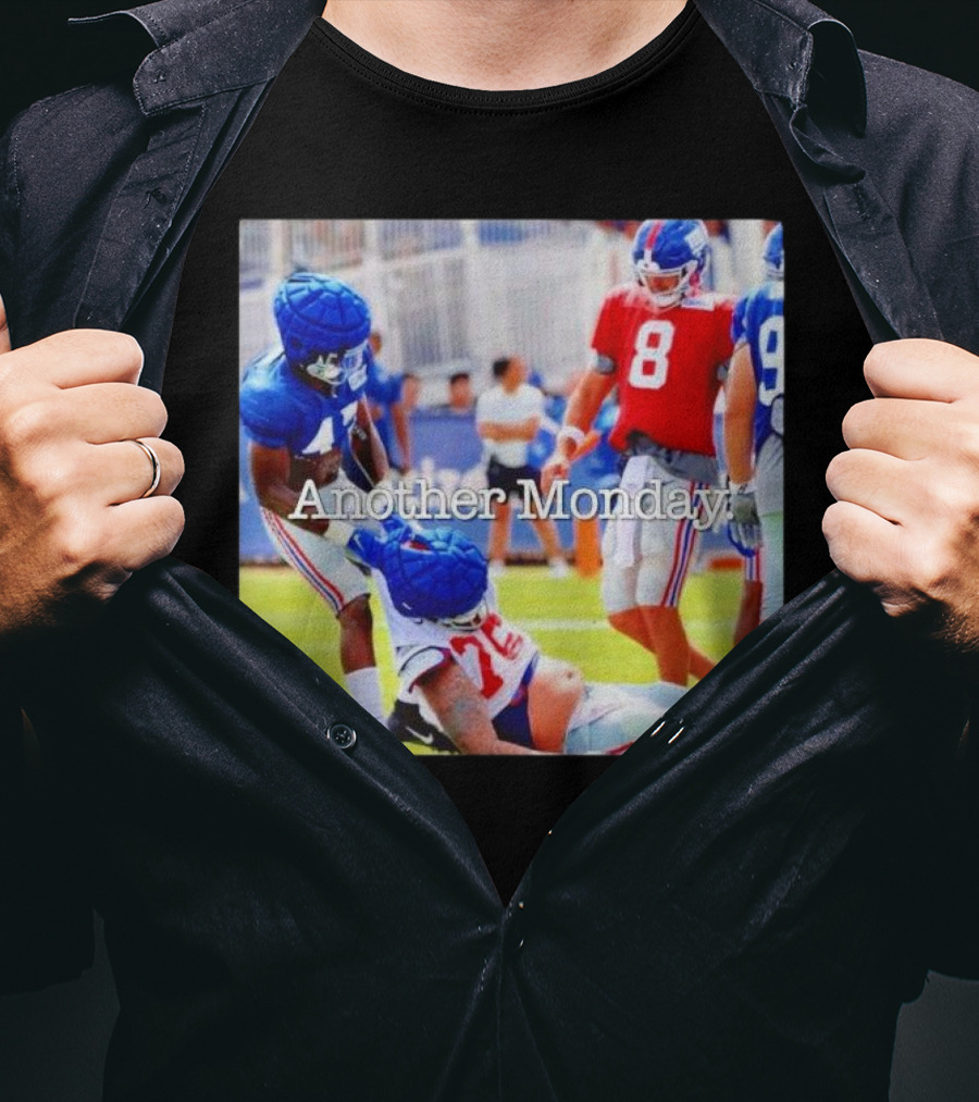 The Giants Season In A Nutshell Another Monday Football Humor T-Shirt