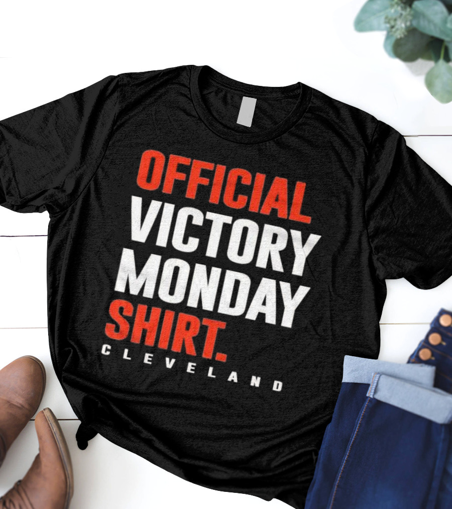 Cleveland Official Victory Monday T-Shirt