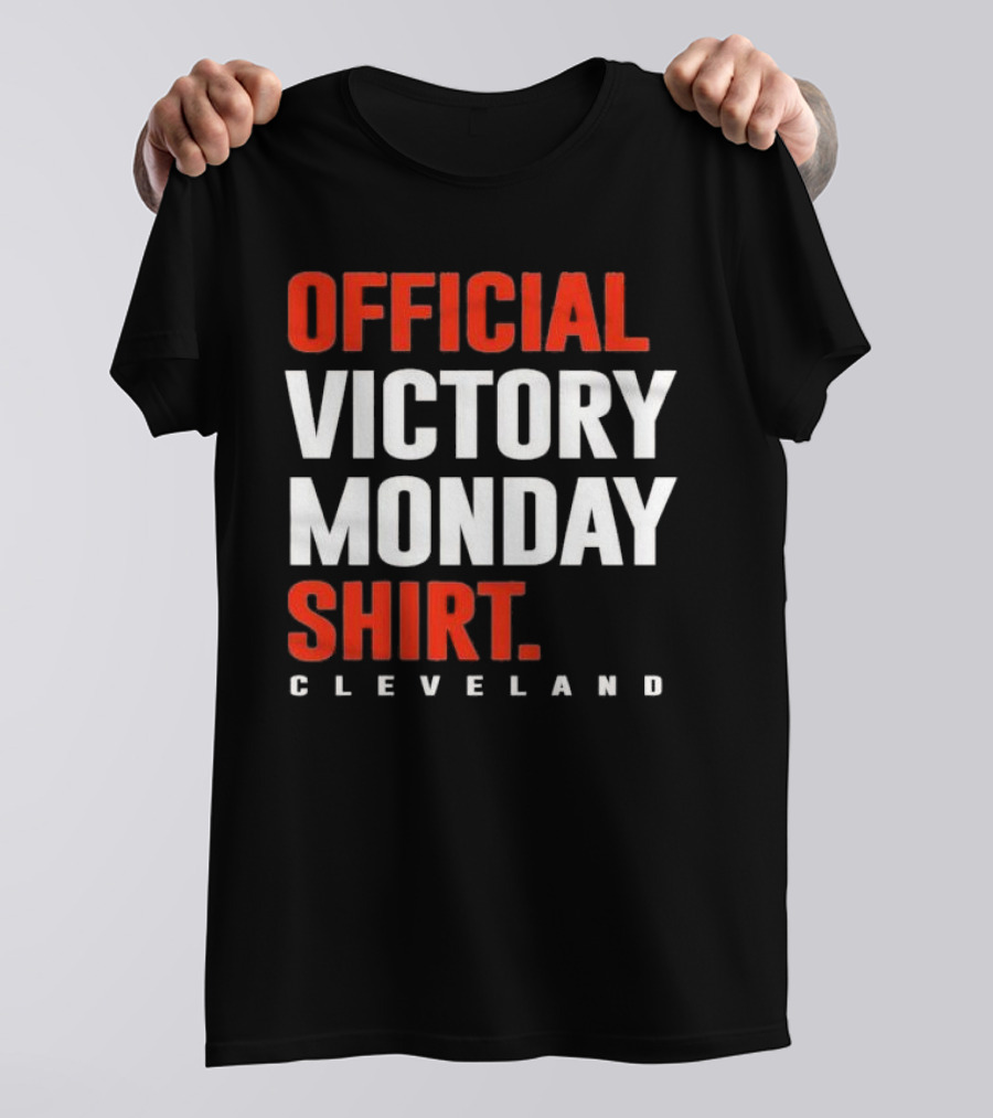 Cleveland Official Victory Monday T-Shirt
