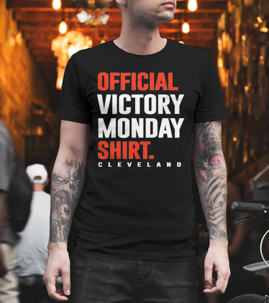 Cleveland Official Victory Monday T-Shirt