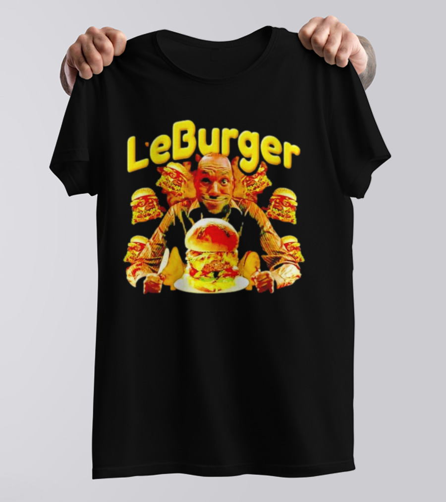 LeBurger LeBron James Burgers Multicolor Kings T-Shirt