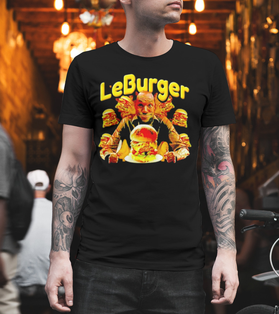 LeBurger LeBron James Burgers Multicolor Kings T-Shirt