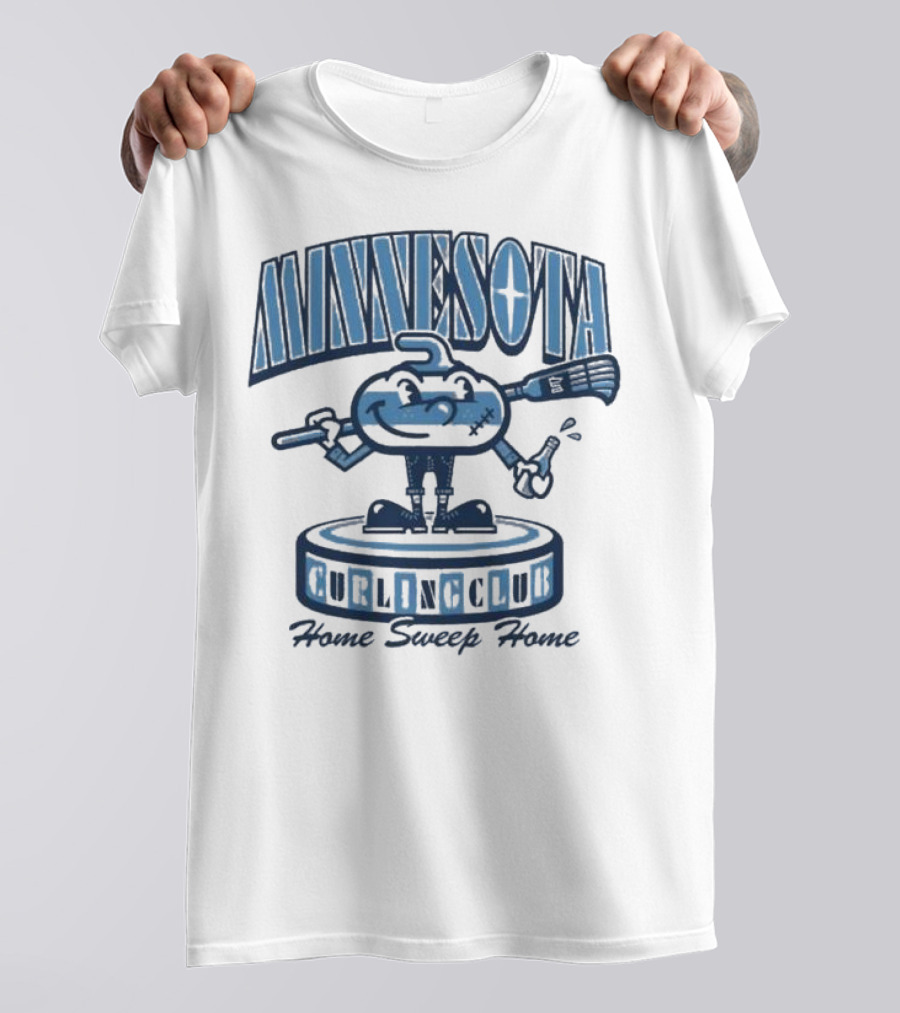 Minnesota Curling Club Home Sweep Home T-Shirt