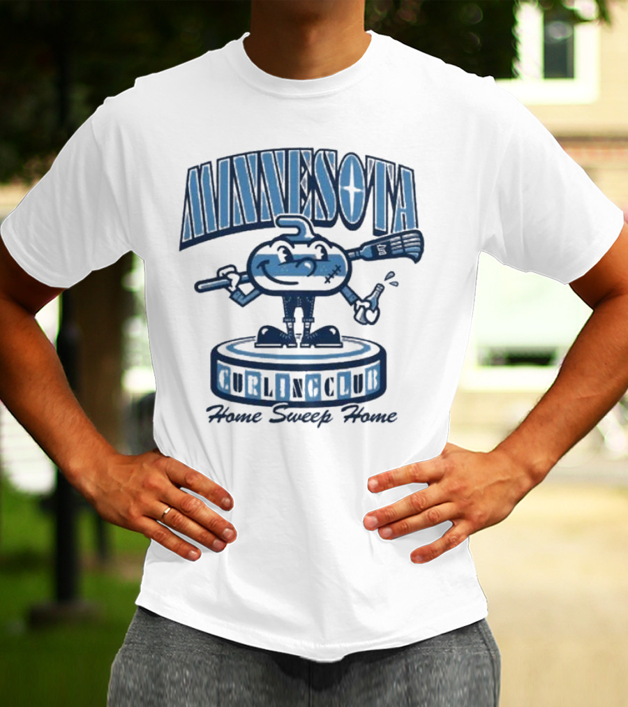 Minnesota Curling Club Home Sweep Home T-Shirt