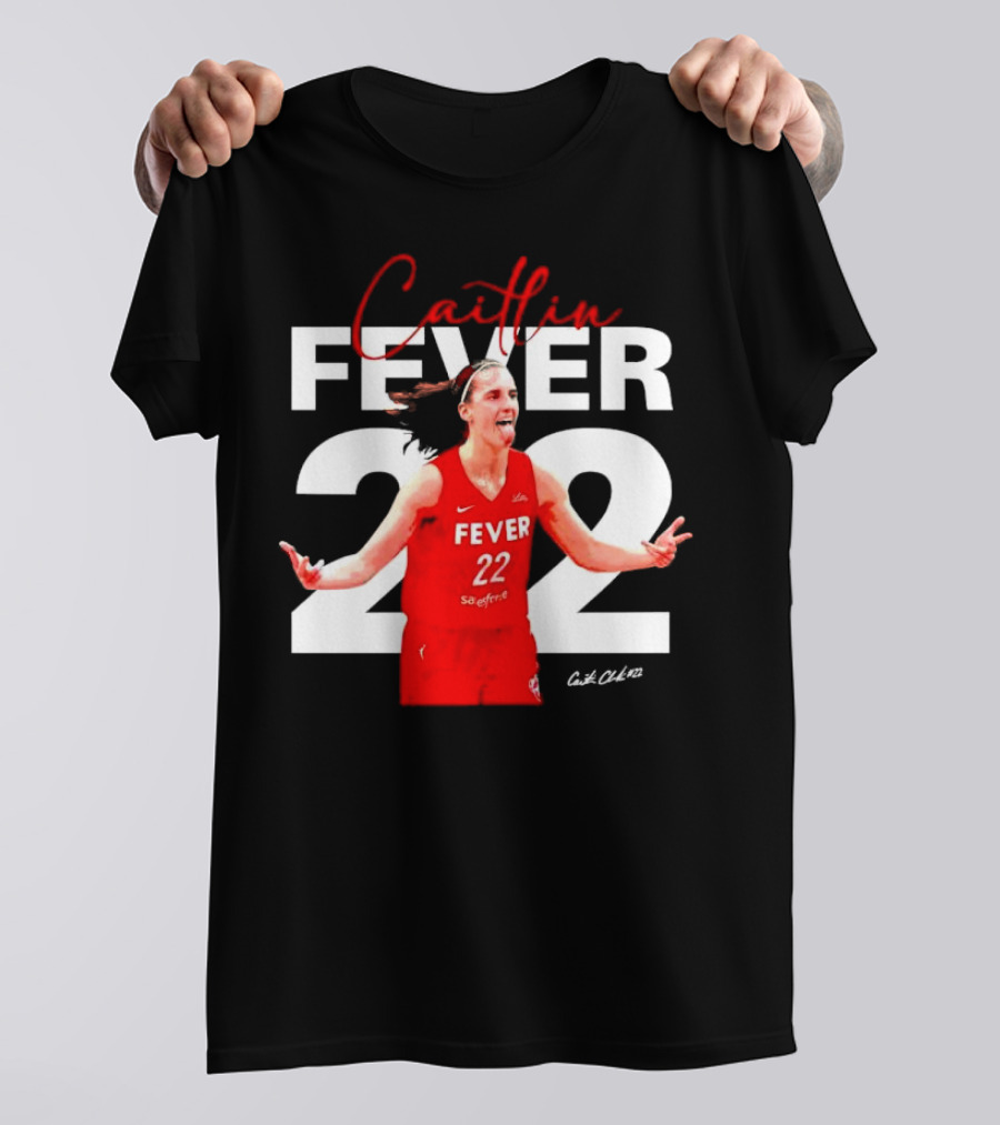 Caitlin Fever 22 Red Jersey SaeFere T-Shirt