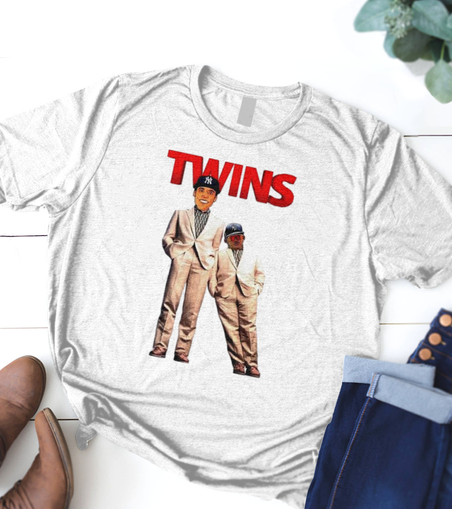 TWINS Juan Soto Jasson Dominguez New York Yankees T-Shirt